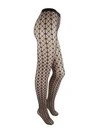 WOLFORD TINA FISHNET PATTERNED TIGHTS,0400010883215