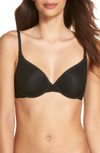 On Gossamer Next To Nothing Underwire T-shirt Bra In Black