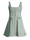 ALEXIS Nena Button-Front A-Line Dress