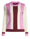 ESCADA Sange Colorblock Wool & Cashmere Sweater
