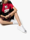 ALEXANDER MCQUEEN AND SILVER TONE OVERSIZED SNEAKERS,571029WHQYW13965201