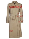 BURBERRY BURBERRY HORSEFERRY PRINT TRENCH COAT