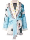 ALANUI ALANUI CARDIGAN MIT HAWAII-PRINT - ROSA