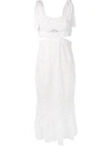 ALICE MCCALL ALICE MCCALL SLEEVELESS EMBROIDERED DRESS - 白色