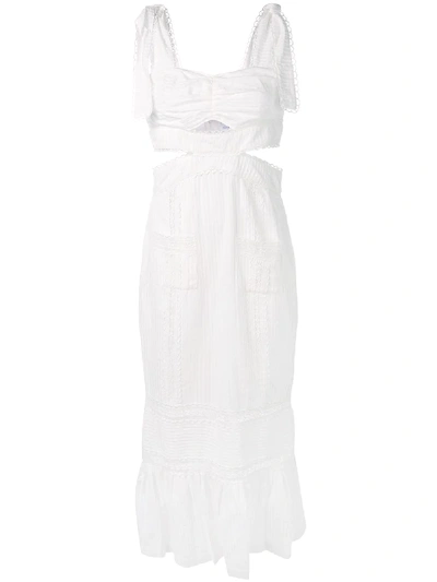 Alice Mccall Sleeveless Embroidered Dress - 白色 In White