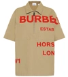 BURBERRY HORSEFERRY COTTON SHIRT,P00381328