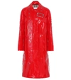 BURBERRY LAMINATED CAR COAT,P00381389