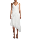 ALEXIS AUGUSTINE EMBROIDERED HIGH-LOW DRESS,PROD147090114