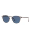 OLIVER PEOPLES MEN'S FORMAN TRANSLUCENT ACETATE SUNGLASSES,PROD221720319