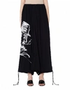 YOHJI YAMAMOTO YOHJI YAMAMOTO PRINTED BAGGY TROUSERS,NH-S17-206