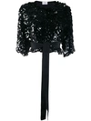 P.a.r.o.s.h Cropped Jacket In Black
