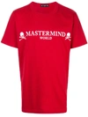 MASTERMIND JAPAN MASTERMIND WORLD LOGO PRINT T-SHIRT - RED