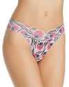 HANKY PANKY Original-Rise Printed Lace Thong,3T1182