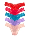 HANKY PANKY SIGNATURE ORIGINAL-RISE THONGS, SET OF 5,48115VPK