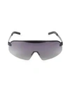 ILLESTEVA 140MM Hopper Gradient Matte Shield Sunglasses