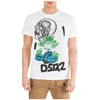 DSQUARED2 MEN'S SHORT SLEEVE T-SHIRT CREW NECKLINE JUMPER,S71GD0747S22507100 M