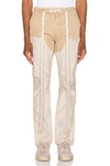 FEAR OF GOD NYLON DOUBLE FRONT WORK PANT,FEAF-MP24