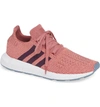 Adidas Originals Women's Swift Run Lace Up Sneakers In Trace Maroon