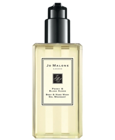 JO MALONE LONDON PEONY & BLUSH SUEDE BODY & HAND WASH, 8.5-OZ.