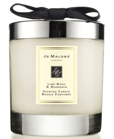 Jo Malone London Lime Basil & Mandarin Scented Home Candle, 200g In Colorless