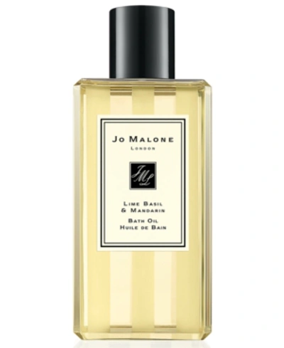 JO MALONE LONDON LIME BASIL & MANDARIN BATH OIL, 8.5-OZ.