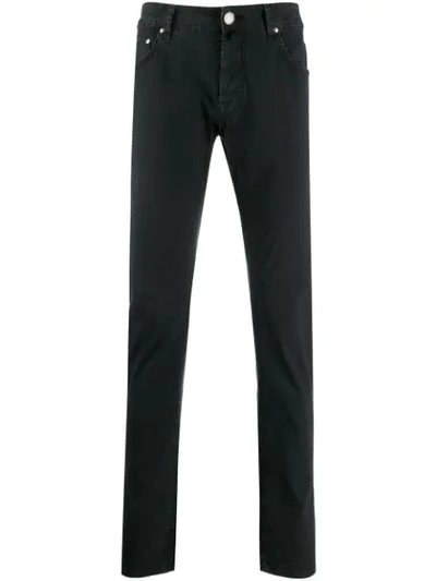 Jacob Cohen Skinny Fit Chinos - 黑色 In Black