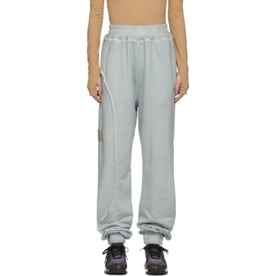 A-cold-wall* Grey Restitch Lounge Pants In 337 Palegre