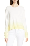 ATM ANTHONY THOMAS MELILLO Dip Dye Cotton Blend Sweater,AW8311-AAM