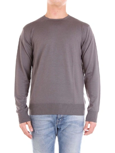 Cruciani Men's Grey Wool Sweater