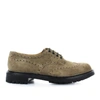 CHURCH'S CHURCH'S MEN'S GREEN SUEDE LACE-UP SHOES,EEC0099NMF0AXO 10