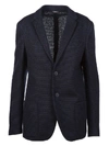 FENDI FENDI MEN'S BLUE WOOL BLAZER,FJ083992TF03LQ 50