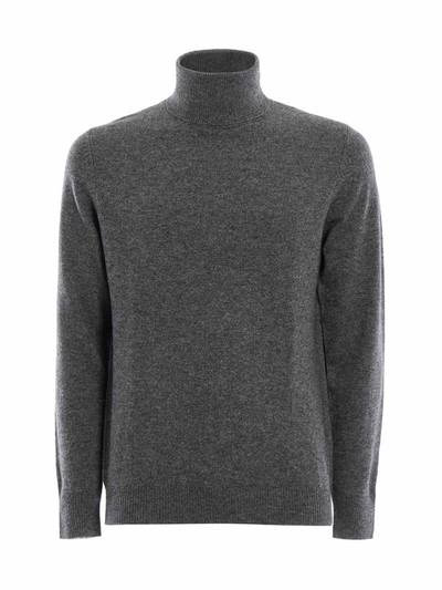 Aspesi Men's Grey Wool Sweater
