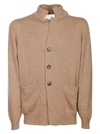 BRUNELLO CUCINELLI BRUNELLO CUCINELLI MEN'S BEIGE CASHMERE CARDIGAN,M2278116C9090 52