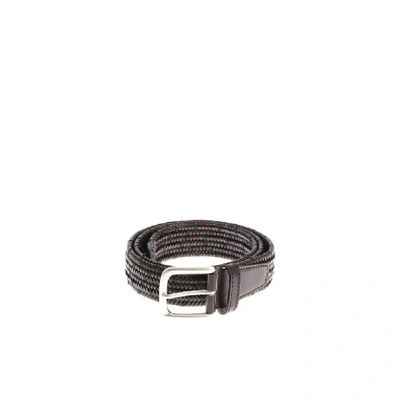 Andrea D'amico Brown Leather Belt