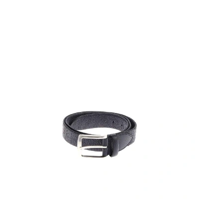 Andrea D'amico Andrea Damico Leather Belt In Blue