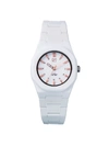 D1 MILANO D1 MILANO MEN'S WHITE PVC WATCH,NE03L UNI