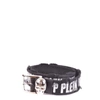 PHILIPP PLEIN BLACK COTTON BELT,MVA0335PTE003N0201