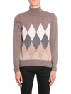 BALLANTYNE BALLANTYNE MEN'S BEIGE CASHMERE SWEATER,N2P00212KA894432 52