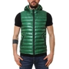 HERNO HERNO MEN'S GREEN POLYAMIDE VEST,PI0353U193287000 48