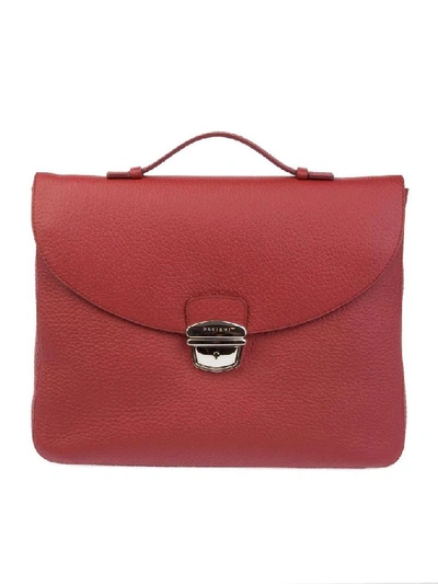 Orciani Work Bag In Red