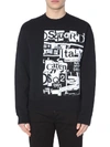 DSQUARED2 DSQUARED2 MEN'S BLACK COTTON SWEATSHIRT,S74GU0305S25030900 XL