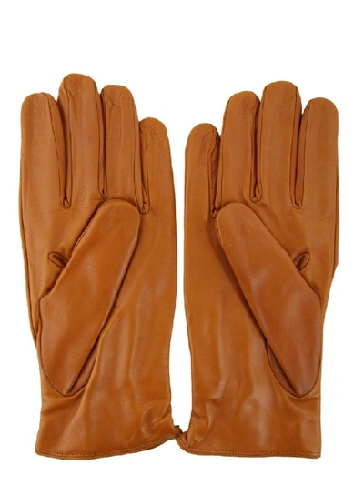 Sermoneta Gloves Men's Brown Leather Gloves