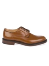 CHURCH'S CHURCH'S MEN'S BROWN LEATHER LACE-UP SHOES,SHANNONPOLISHEDSANDALWOOD 9