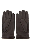 SERMONETA GLOVES SERMONETA GLOVES MEN'S BROWN LEATHER GLOVES,SG406CA7414020 8.5