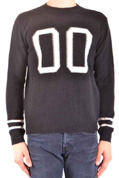 Dondup Men's Black Wool Sweater