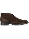 TOD'S TOD'S MEN'S BROWN SUEDE ANKLE BOOTS,XXM45A00D80RE0S800 5