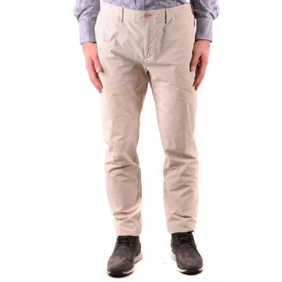 Burberry Men's Beige Cotton Pants