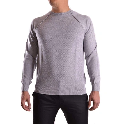 Paolo Pecora Men's Grey Wool Sweater