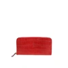 FELISI RED LEATHER WALLET,125SA0004