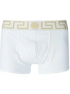 VERSACE VERSACE MEN'S WHITE COTTON BOXER,AU10181AC00059A81H 6